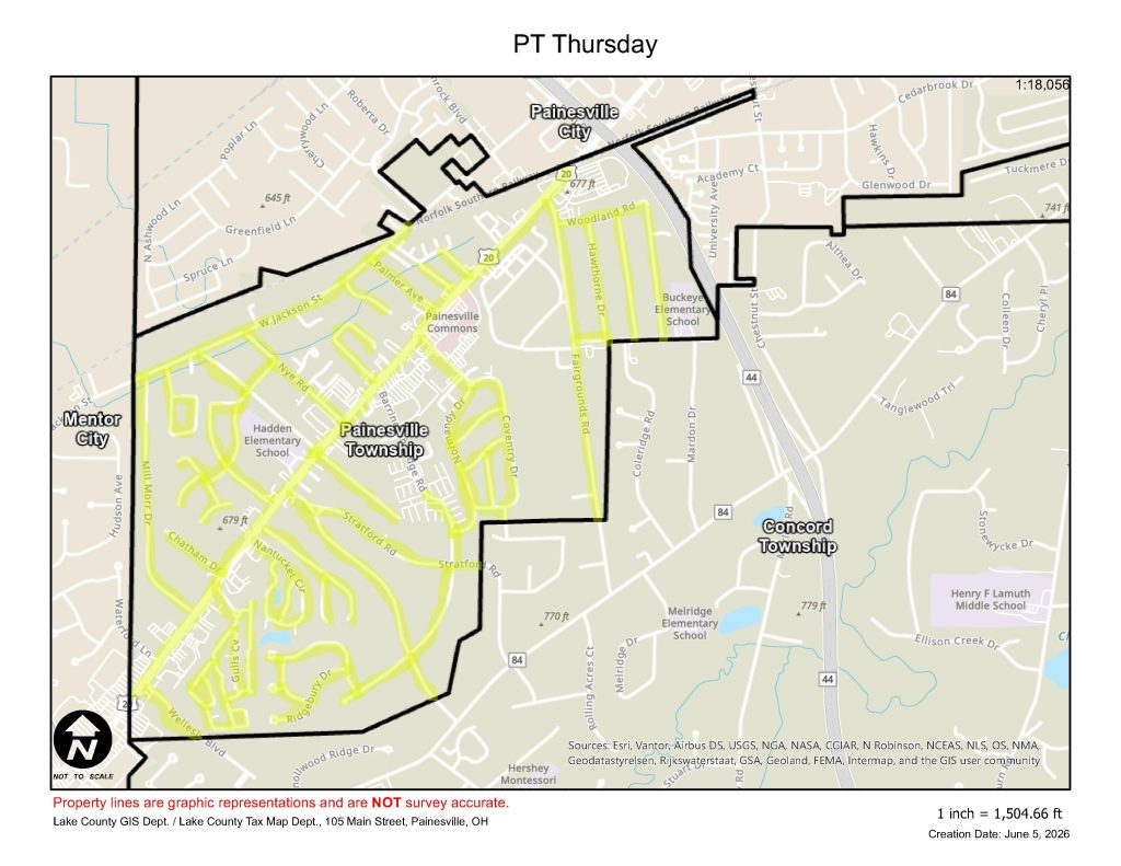 THURSDAY Painesville Township