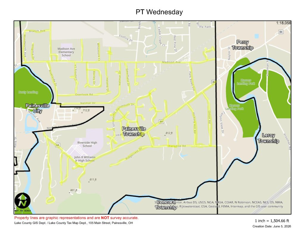 WEDNESDAY Painesville Township
